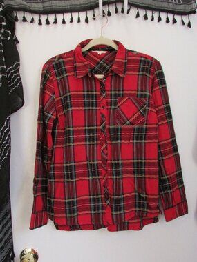 Krazy Kat Red Plaid Shirt